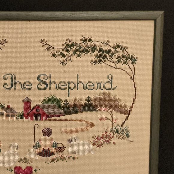 “Voice of the Shepherd” Cross Stitch Art - Picture 4 of 8